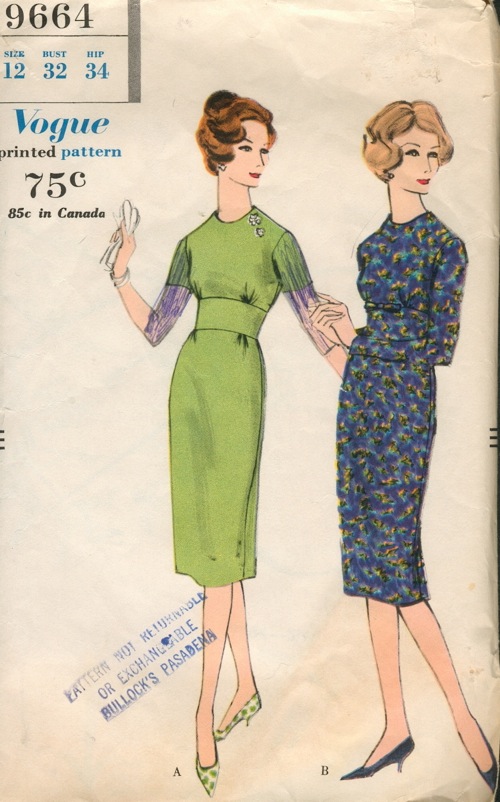 Naaipatroon 1958 - Vogue